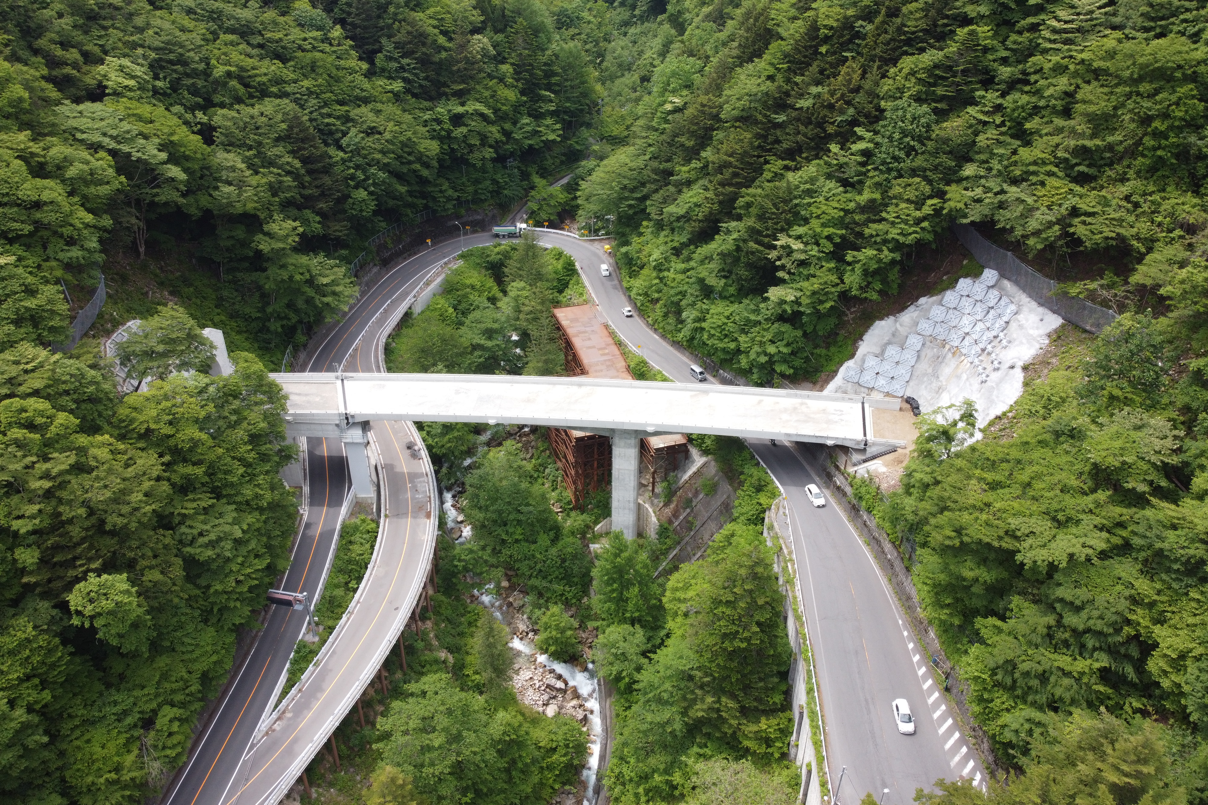 国道158号 大白川大橋