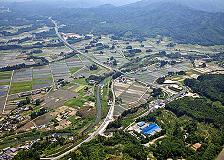 常磐自動車道 相馬南工事