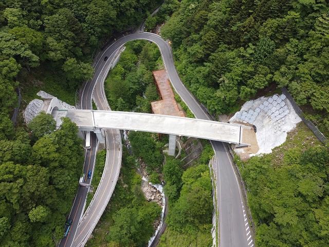 国道158号　大白川大橋